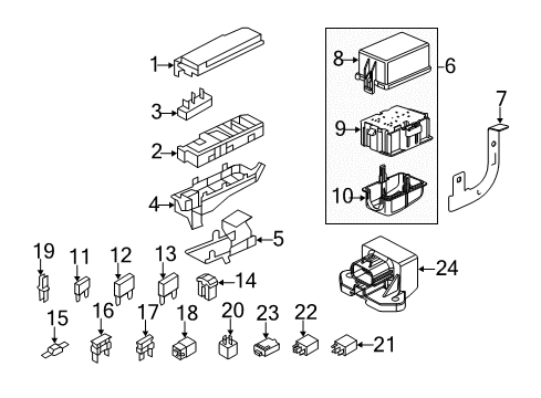2010 Ford Escape Flashers Diagram