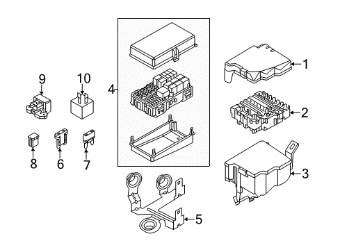 2015 Ford Fiesta Fuse & Relay Diagram