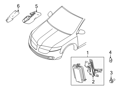2017 Lincoln MKT Electrical Components Diagram 4 - Thumbnail