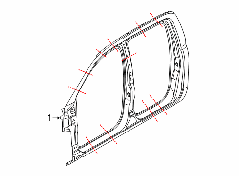 2019 Ford Ranger Aperture Panel Diagram