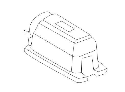 2025 Ford Expedition License Lamps Diagram