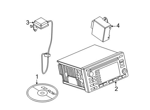 2006 Ford Escape Navigation System Diagram 2 - Thumbnail