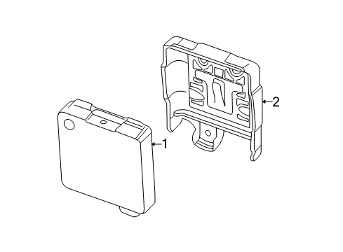 2013 Lincoln MKS Electrical Components Diagram