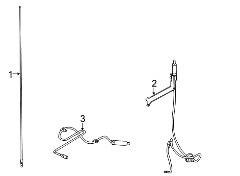 2010 Ford Explorer Antenna & Radio Diagram 4 - Thumbnail