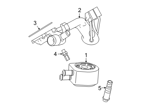 2005 Ford F-250 Super Duty Oil Cooler Diagram