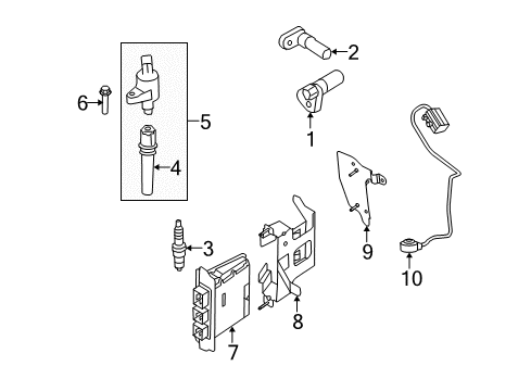 2009 Ford E-150 Ignition System Diagram