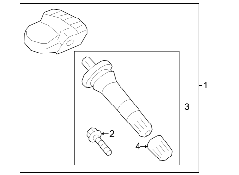 2024 Ford Bronco Tire Pressure Monitoring Diagram