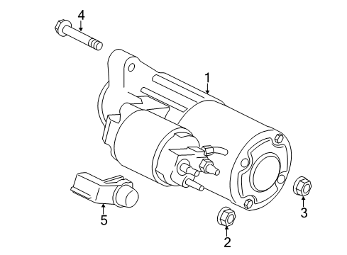 2017 Ford Transit-350 Starter Diagram 2 - Thumbnail