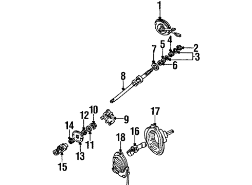 1998 Lincoln Continental Steering Column Diagram