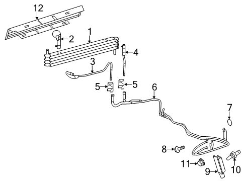 2015 Lincoln Navigator Trans Oil Cooler Diagram