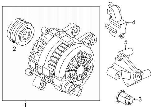 2024 Lincoln Nautilus Alternator Diagram
