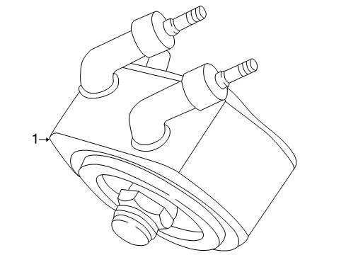 2005 Mercury Mariner Oil Cooler - Belts Diagram 2 - Thumbnail
