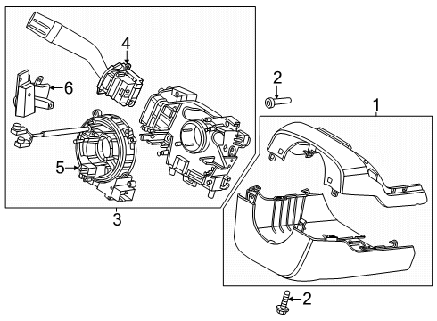 2025 Ford F-150 Switches Diagram 5 - Thumbnail