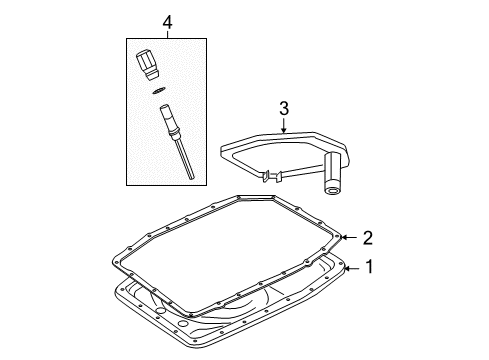 2006 Ford Explorer Transmission Components - Maintenance Diagram 2 - Thumbnail