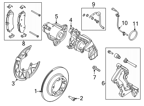 2024 Ford Transit-250 Brake Components Diagram 3 - Thumbnail