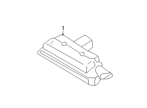 2016 Ford Mustang License Lamps Diagram