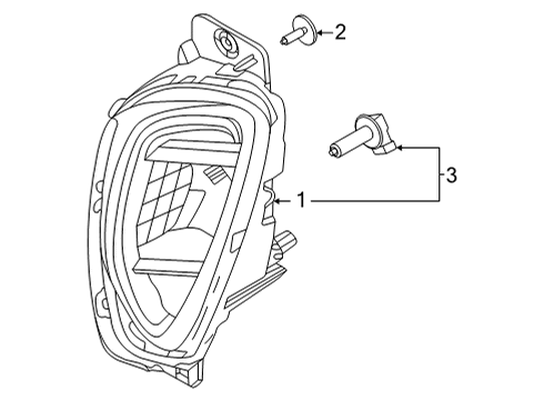 2024 Ford Escape Fog Lamps Diagram