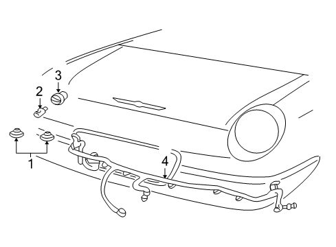 2005 Ford Thunderbird License Lamps Diagram