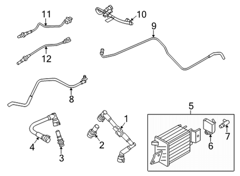 2024 Ford F-150 Emission Components Diagram 2 - Thumbnail