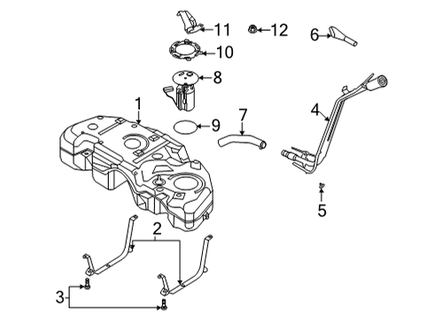 2024 Lincoln Corsair Fuel Supply Diagram