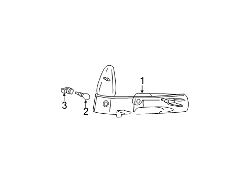 2004 Ford F-350 Super Duty Park Lamps Diagram