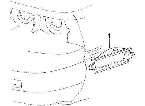 1985 Ford Thunderbird Corner Lamps Diagram