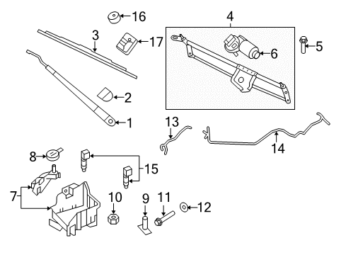 2015 Lincoln Navigator Wipers Diagram 3 - Thumbnail