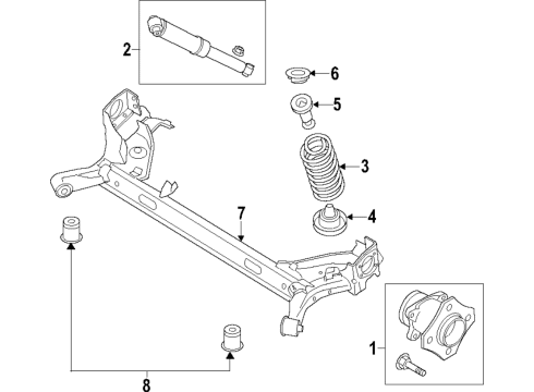 2021 Ford Transit Connect Rear Axle Diagram