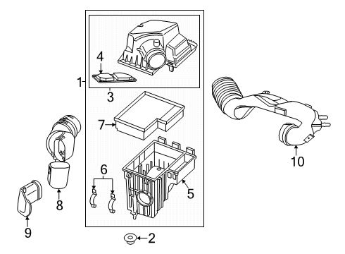 2024 Ford Transit-350 HD Filters Diagram