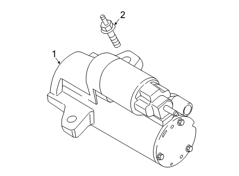 2017 Lincoln Continental Starter Diagram 2 - Thumbnail
