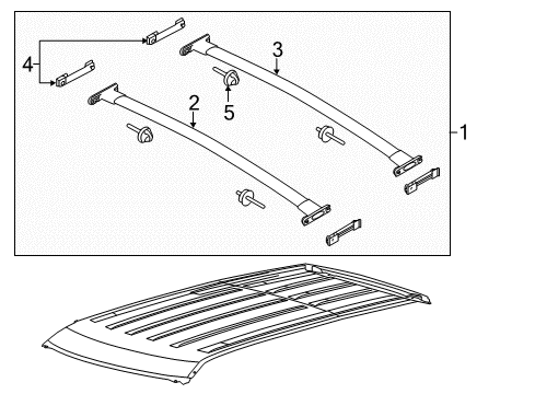2013 Ford Explorer Luggage Carrier Diagram