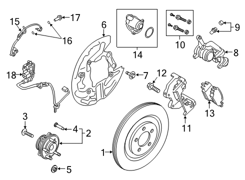 2024 Ford Explorer Parking Brake Diagram