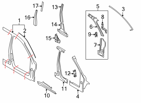 2011 Ford Focus Aperture Panel Diagram