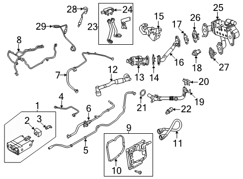2020 Lincoln Corsair Solenoid Valve Diagram for KA1Z-5L200-A