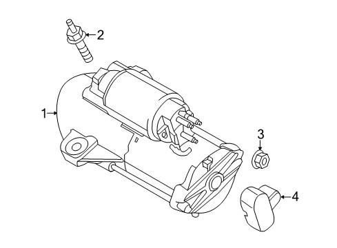 2013 Lincoln MKZ Starter Diagram 2 - Thumbnail