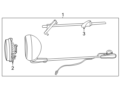 2024 Ford Police Interceptor Utility Electrical Components Diagram