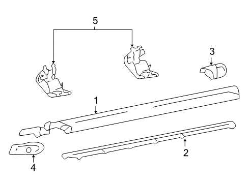 2007 Ford F-150 Running Board Diagram 8 - Thumbnail