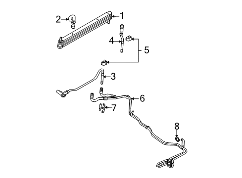 2010 Ford F-150 Trans Oil Cooler - Belts Diagram 5 - Thumbnail
