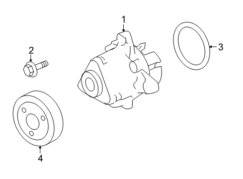 2004 Ford Focus Water Pump Diagram 2 - Thumbnail