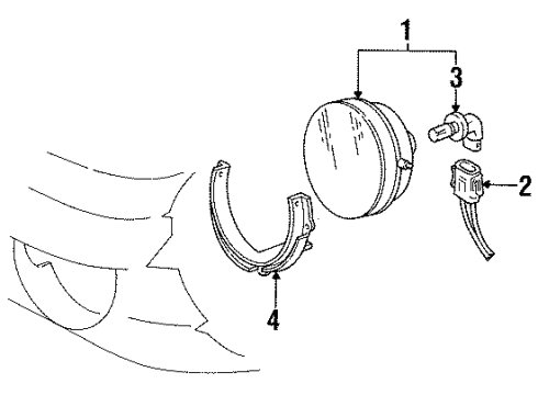 1992 Mercury Topaz Fog Lamps Diagram