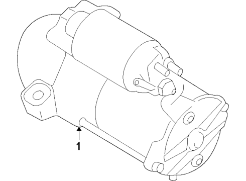 2016 Lincoln MKX Starter Diagram 3 - Thumbnail