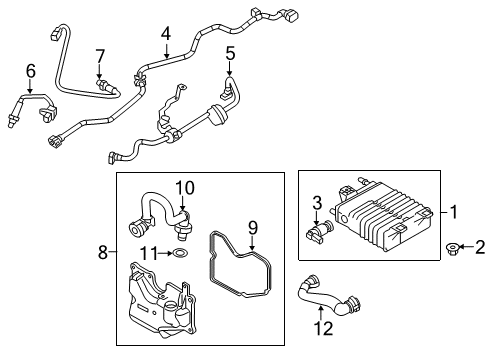2015 Ford Focus Vapor Canister Diagram 3 - Thumbnail