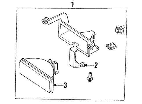 1997 Ford Probe Fog Lamps Diagram