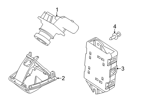 2012 Ford Focus Parking Aid Diagram