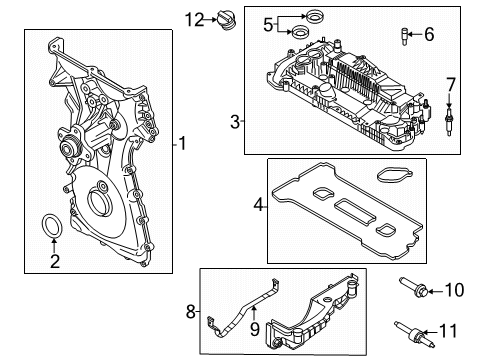 2024 Ford Ranger Camshaft & Timing Diagram