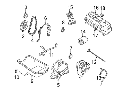 2004 Ford Mustang Engine Parts Diagram
