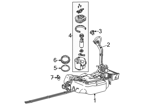 2003 Ford Focus Fuel Supply Diagram