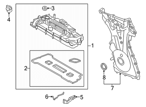 2022 Ford Maverick Camshaft & Timing Diagram