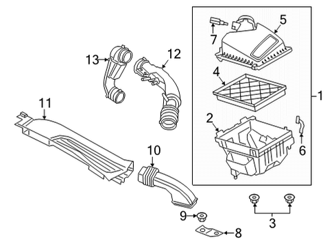 2024 Ford Maverick Powertrain Control Diagram
