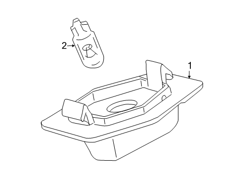2011 Ford Escape Bulbs Diagram 7 - Thumbnail
